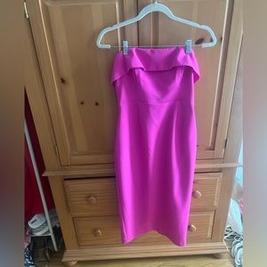 Wore Once! BARDOT Strapless Midi Dress